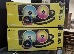 CORSAIR iCUE Link H115i RGB AIO Liquid CPU Cooler CW-9061002-WW - Afbeelding 1 van 9