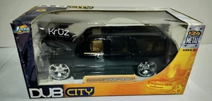 Jada Toys 1:24 Diecast 2002 GMC Yukon Denali Black Sealed NEW RARE - Picture 1 of 9