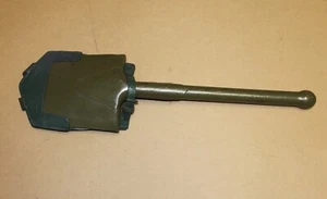 Unknown Origin Entrenching Tool Shovel Fixed Green Sheath Carrying Case 24" - Picture 1 of 10