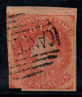Chile 1866 Mi. 7 Gestempelt 80% 5 C, Colón, Colombo