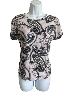 Croft & Barrow Size XL Multi-color Short Sleeve Classic Tee - Picture 1 of 7