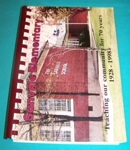 Sanville Elementary School  Cookbook Bassett VA 1998 Virginia - Picture 1 of 4