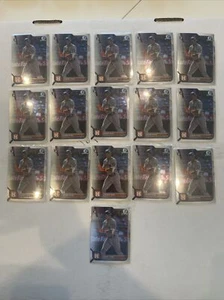16 Card Lot 2022 Bowman Chrome Rookie RC #35 Jeremy Pena Astros - Picture 1 of 1