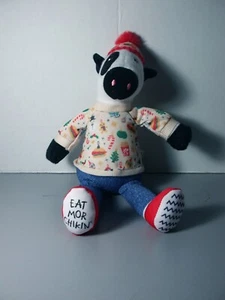 Chick-Fil-A Cow Plush Christmas Sweater Cow Pre Owned - Picture 1 of 3