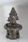 Authentic Pre-Columbian Colima ca 100 BCE to 250 CE. Musician Figure Artifact