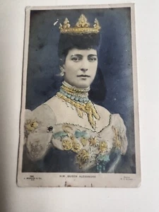 Postcard Her Majesty Queen Alexandra Embossed - Picture 1 of 2