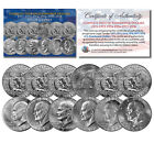 EISENHOWER IKE DOLLARS 6 COIN SET COMPLETE SET OF ALL 6 YEARS 1971 1978 WITH COA