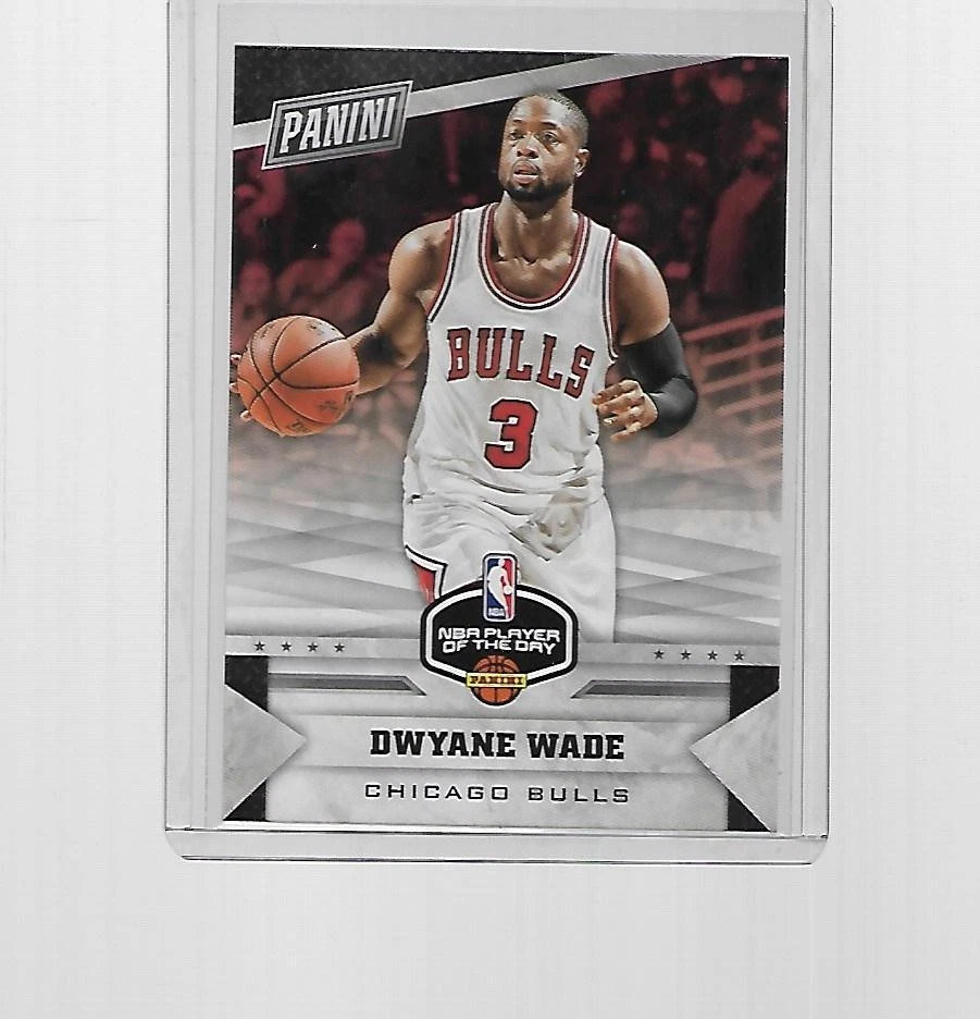 2017-2018 PANINI BASKETBALL NBA PLAYER OF THE DAY DWYANE WADE #4 - Image 1 of 1