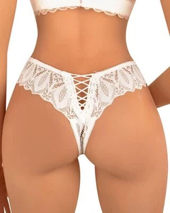 Banamic Women's Lace Underwear Breathable Panties Sexy Underwear - Picture 1 of 6