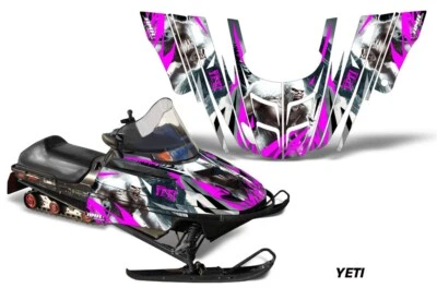 Graphic Decals Stickers For Polaris 700XC, 800XCR, 600RMK 1999-2003 YETI PK - Image 1 of 2