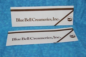 2) Blue Bell Milchkännchen Retro Salon Eisdiele Papierhut ~ Best in Texas - Bild 1 von 3