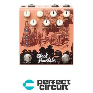 Old Blood Noise Endeavors Black Fountain Stereo EFFECTS NEW PERFECT CIRCUIT - Picture 1 of 5