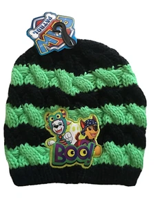 Nickelodeon Paw Patrol Kids Beanie Knit Cap Hat Fall Winter Halloween BOO! NWT - Picture 1 of 10
