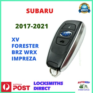 Subaru Xv Forester Wrx Impreza Outback Smart Key 2018 2019 2020 2021 2022 14ahk - Picture 1 of 3