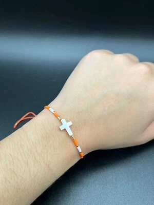 Pulseras de cordón ajustable Shell Crossse Foto 1 de 4