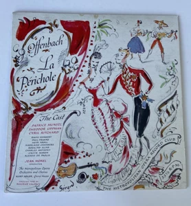 “LA PERICHOLE” BY OFFENBACH, THE METROPOLITAN OPERA RECORD CLUB VINYL RECORD LP - Picture 1 of 10