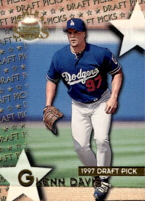 1997 Topps Stars Glenn Davis 120 RC Los Angeles Dodgers - Image 1 of 2