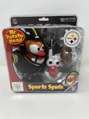 Mr. Potato Head Sports Spuds Jugador de Fútbol Americano NFL Pittsburgh Steelers, NUEVO EN CAJA Foto 1 de 4
