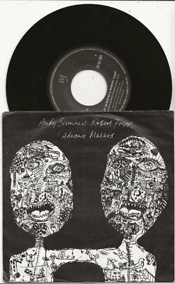 ANDY SUMMERS (POLICE) ROBERT FRIPP I ADVANCE MASKED RARE SPAIN SINGLE - Image 1 of 2