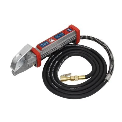 Sealey SA372 Tyre Inflator 2.7m Hose with Clip-On Connector - Image 1 of 3