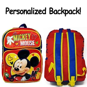 Mickey Mouse backpack (Name can be added) - Bild 1 von 3