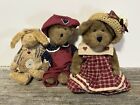 Boyds Bears plush (Lot of 3)- All With Original Tags. Vintage Hearts Style