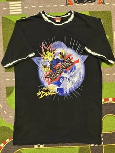 Vintage Yu-Gi-Oh T Shirt Takahashi Youth XL Let's Duel Print Manga Card Game VTG - Picture 1 of 6