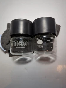2 FLEAKER von CORNING No 5900 mit Deckel TOP - Bild 1 von 2