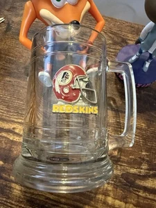 Washington Redskins Collectors Edition Glass Beer Mug USED FREE SHIPPING!!! - Bild 1 von 8
