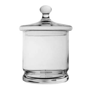 Krug Glas Durchsichtig mit Deckel H.23 CM Ø 15,5 CM Glas Kekse - Bild 1 von 1