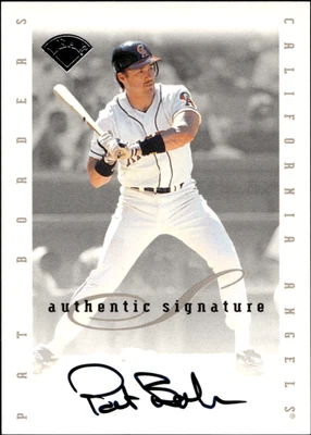 1996 Leaf Signature Series Pat Borders Extended Series Autographs #NNO - Image 1 of 4