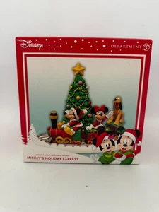 DEPT 56 MICKEY'S HOLIDAY EXPRESS Disney Village 4020326 BRANDNEU Mickey - Bild 1 von 3