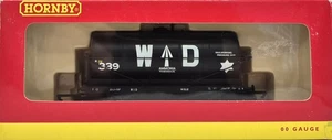 Hornby R6360 20 Ton Tank Wagon 339 in War Department WD Ammonia Black Livery - Picture 1 of 2