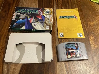 Star Fox 64 [Not for Resale] StarFox Nintendo 64 N64 Cart CIB Read Description - Image 1 of 4