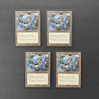 ** Wall of Shields Ice Age ** NM+ NEVER PLAYED 1995 MTG Magic VINTAGE FAST SHIP - Image 1 of 2