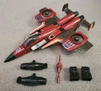 Vintage Transformers G1 Seeker THRUST Decepticon Jet Hasbro Takara 1983 - Image 1 of 4