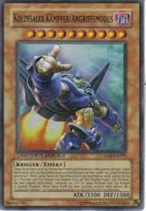 * Kolossaler Kämpfer/Angriffsmodus * CRMS-DESP1 - Bild 1 von 1