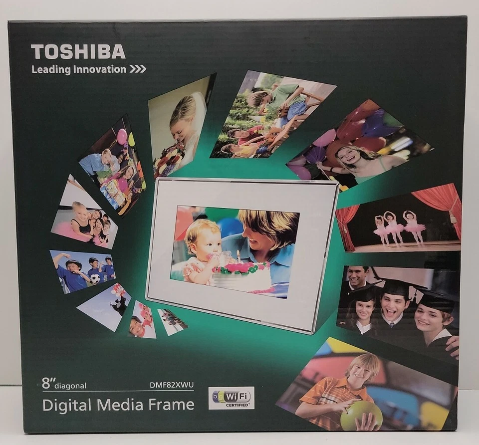 Toshiba DMF82XWU 8" Digital Media Frame. - Image 1 of 4