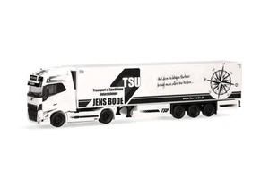,HERPA, VOLVO FH 4x2 con remolque frigorífico de 3 ejes TSU BODE, 1/87, HER31... - Imagen 1 de 5