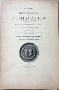 1903 UNO SCUDO DI GIAN BATTISTA SPINOLA VERGAGNI ALESSANDRIA GNECCHI Numismatica - Imagen 1 de 1
