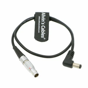 2 Pin to DC Right Angle Cable For Teradek Bolt Transmitter Tilta Battery Plate - Picture 1 of 4