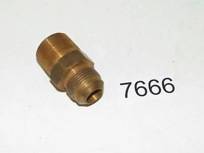 Brasscraft燃气电器线接头适用于5/8英寸OD管x3/4英寸公管黄铜 — 第 1/2 张图片