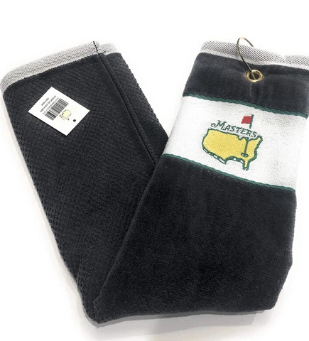 2022 Masters Golf Towel From Augusta National Grey Gray Brand New Cover