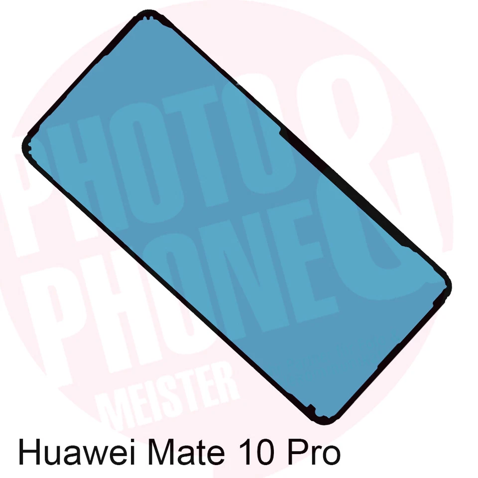 Huawei Mate 10 Pro Akkudeckel Klebefolie Kleber Backcover Rahmen Adhesive Dichtu