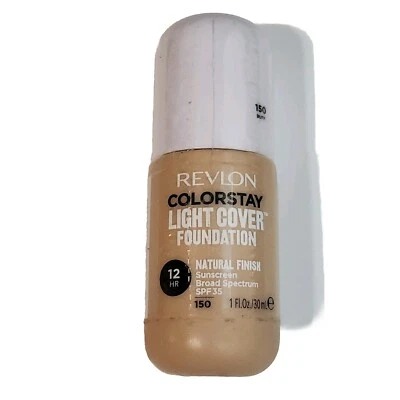 Revlon Colorstay Light Cover Foundation Natural Finish SPF 35 #150 BUFF Exp 2022 - Image 1 of 4