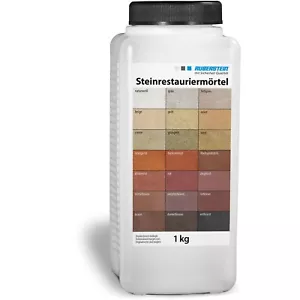 Ruberstein® Steinrestauriermörtel / Reparatur Mörtel / Sandstein sand, 1 kg - Bild 1 von 3
