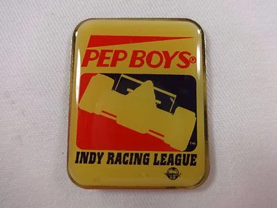 PEP BOYS Indy Racing League IRL Collector Hat Lapel Pin IndyCar Series Indy 500 - Image 1 of 4