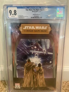 Star Wars: The High Republic #1 CGC 9.8 Paolo Villanelli CBE Variant Marvel - Picture 1 of 3