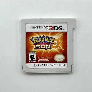 Nintendo 3DS Pokémon Sun Authentic Tested & Working Official Cartridge Only 2016 - Picture 1 of 2