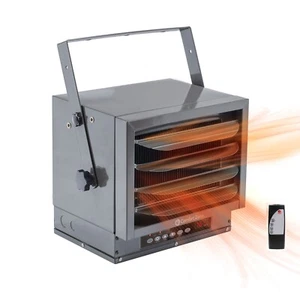 Comfort Zone 7,500 Watt, 240 Volt Industrial Ceiling Mounted Heater with Remote - Picture 1 of 8